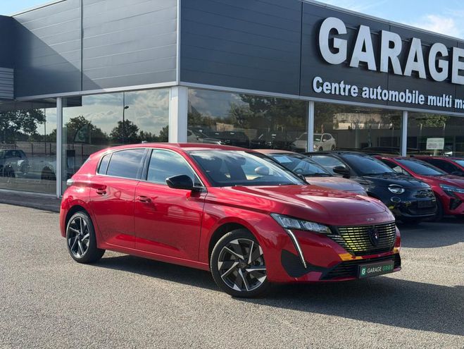 Peugeot 308 Hybrid 145 e-DCS6 Allure rouge de 2025