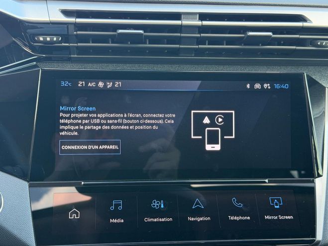 Peugeot 308 Hybrid 145 e-DCS6 Allure rouge de 2025