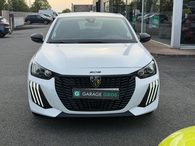 Peugeot 208 Hybrid 100 e-DCS6 Style blanc de 2025