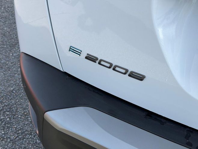 Peugeot 2008 ELECTRIQUE 156 ch 54 kWh Allure blanc de 2025