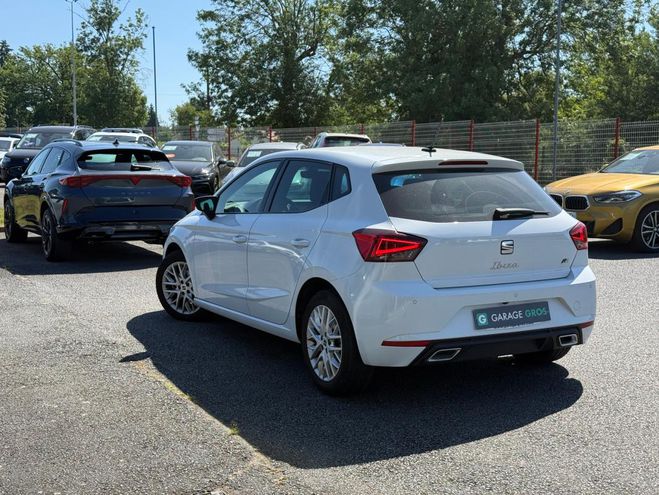 Seat Ibiza 1.0 TSI 110 ch S/S BVM6 FR blanc de 2023