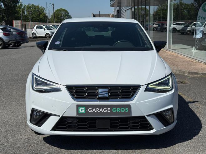 Seat Ibiza 1.0 TSI 110 ch S/S BVM6 FR blanc de 2023