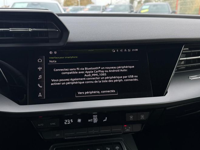 Audi A3 TFSI Mild Hybrid 116 S tronic 7 Design blanc de 2024