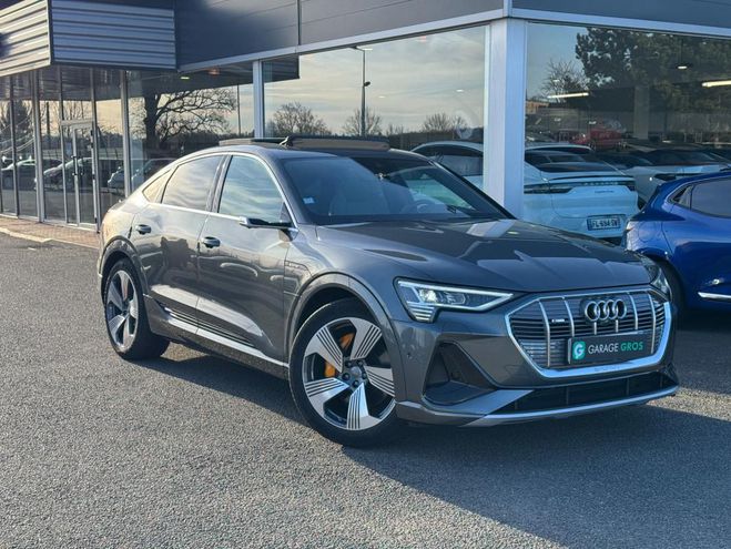 Audi E-Tron Sportback 50 quattro 313 ch S line gris de 2020