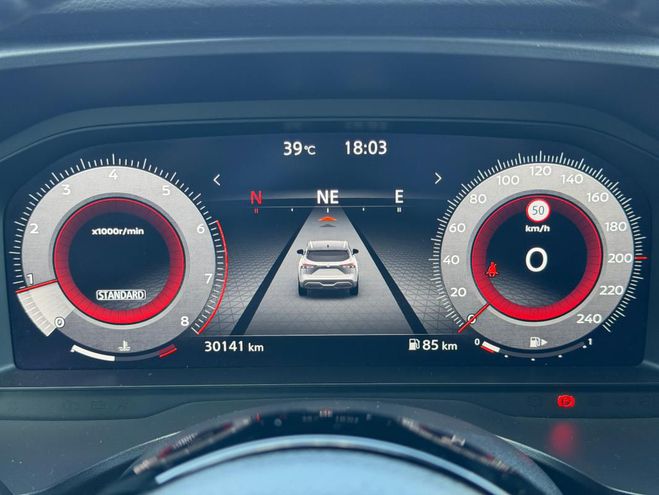 Nissan Qashqai 2021 Mild Hybrid 140 ch Tekna blanc de 2022
