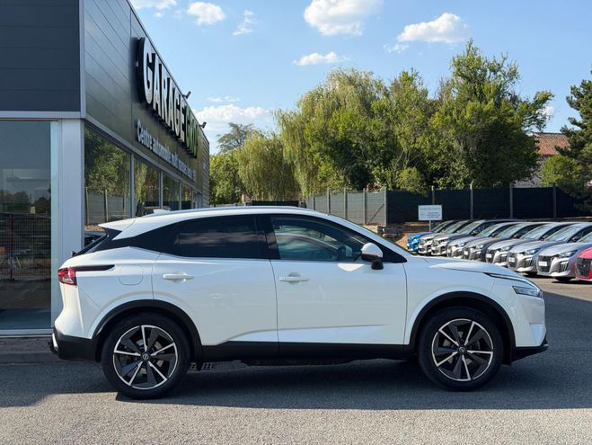 Nissan Qashqai 2021 Mild Hybrid 140 ch Tekna blanc de 2022