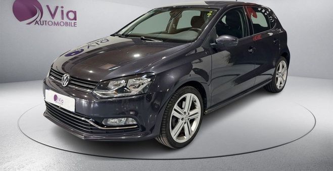 Volkswagen Polo 1.4 TDI 105CH SPORTLINE 5P Gris de 2016