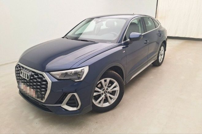 Audi Q3 Sportback sline 150ch auto 1er main Bleu de 2022