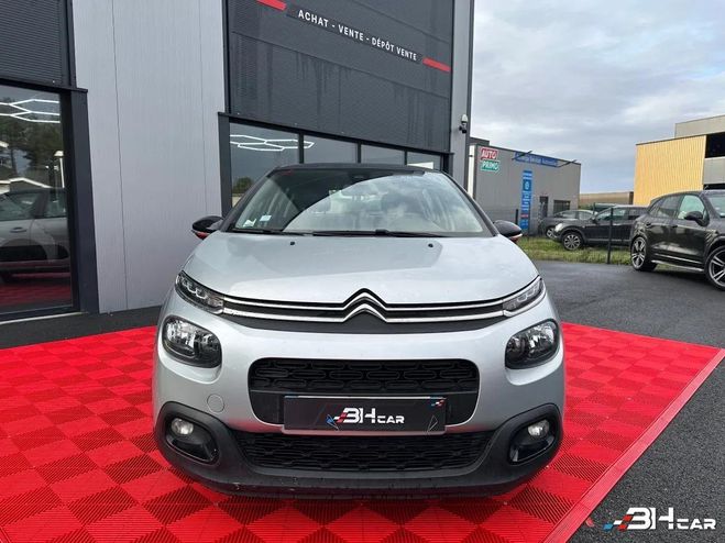 Citroen C3 GENERATION-III 1.2 VTI 80 EXCLUSIVE Gris de 2017