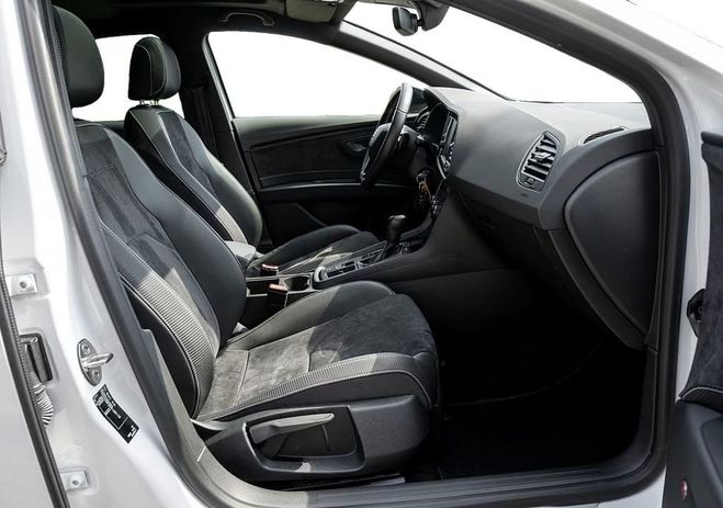 Seat Leon CUPRA 2.0 TSI 290 CH ? DSG TOIT PANORAMI Blanc de 2019