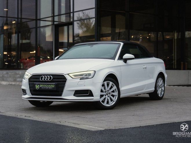 Audi A3 CABRIOLET 116 ch 1.4 TFSi Sport S-tronic Blanc de 2017