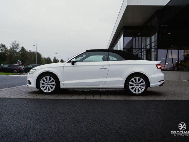 Audi A3 CABRIOLET 116 ch 1.4 TFSi Sport S-tronic Blanc de 2017