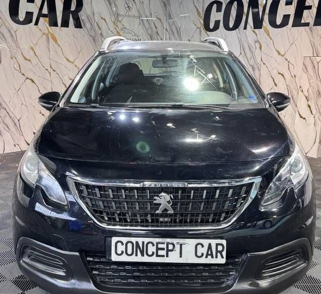 Peugeot 2008 1.6 BLUE-HDI ACTIVE 2017 Distrib ok SUIV Noir de 2017