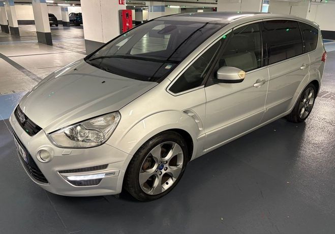 Ford S Max 2.2 TDci 200ch BVA6 Titanium sur�quip�e  Gris de 2011