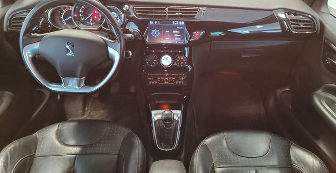 Citroen DS3 1.6 HDI 90ch AIRDREAM SOCHIC   SIEGES CH Noir de 2014