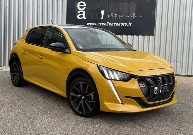 Peugeot 208 1.2 100CH S&S GT EAT8 Jaune de 2022