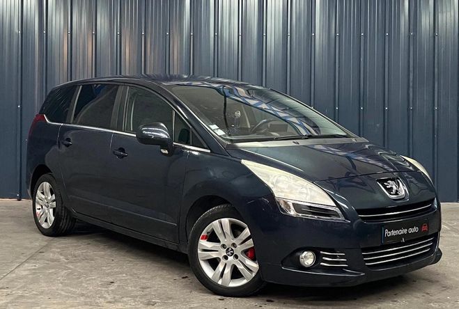 Peugeot 5008 1.6 HDI 110 7 PLACES - Garantie 1 an - R Bleu de 2012