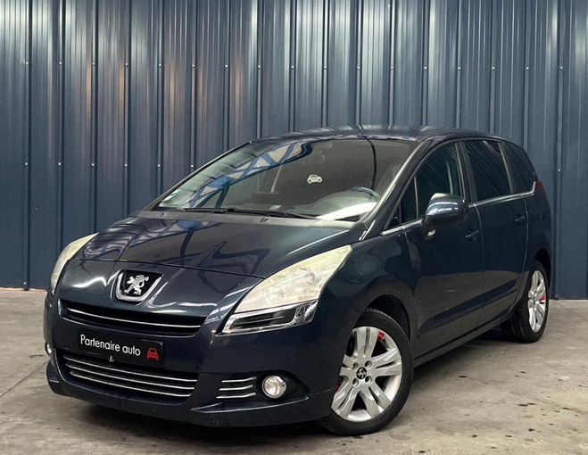 Peugeot 5008 1.6 HDI 110 7 PLACES - Garantie 1 an - R Bleu de 2012