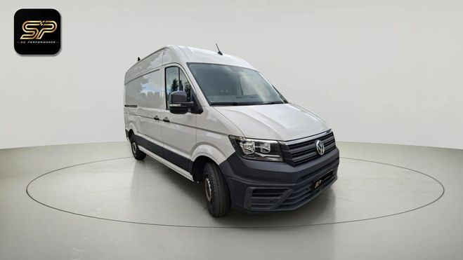Volkswagen Crafter 35 TDI L3H3 * 140 CH * HAYON B�R * CAM�R Blanc de 2021