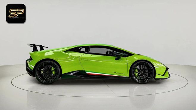 Lamborghini Huracan PERFORMANTE * V10 639 CH * CARBONE * LIF Vert de 2018