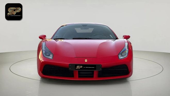 Ferrari 488 GTB * 669 CH * VOLANT CARBONE LED * CAM� Rouge de 2018