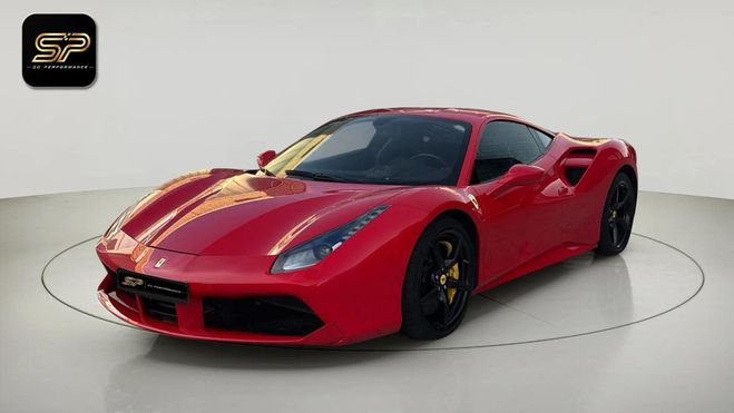 Ferrari 488 GTB * 669 CH * VOLANT CARBONE LED * CAM� Rouge de 2018