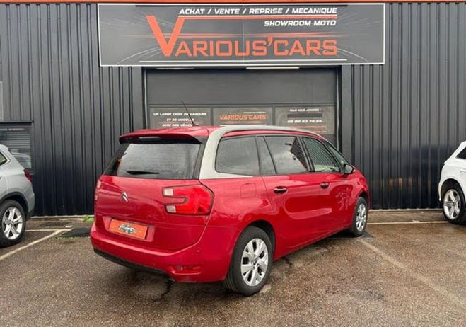 Citroen C4 Picasso GRAND BLUEHDI 120CH BUSINESS 7 places Rouge de 2014