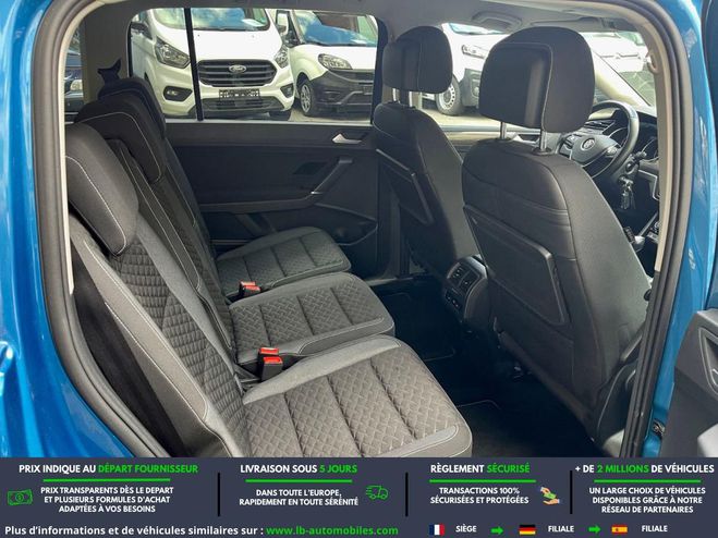 Volkswagen Touran 2.0 TDI 150 ch BVA Bleu M�tallique de 2018