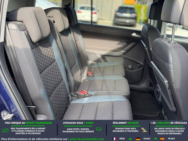 Volkswagen Touran 2.0TDI 150ch BVA Bleu M�tallique de 2019