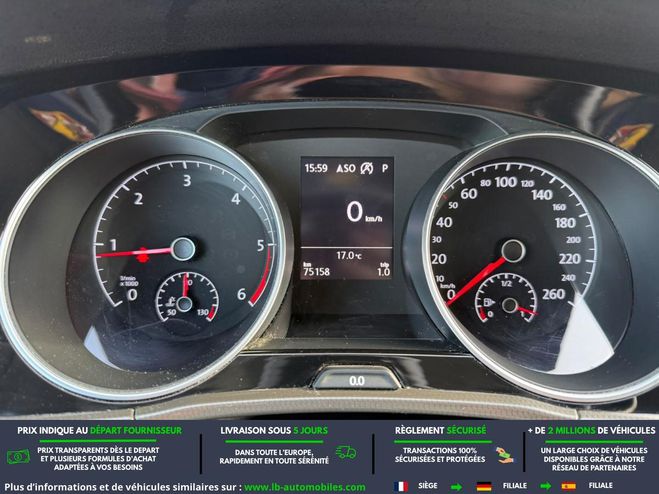 Volkswagen Touran 2.0TDI 150ch BVA Bleu M�tallique de 2019