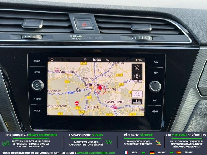 Volkswagen Touran 2.0TDI 150ch BVA Bleu M�tallique de 2019