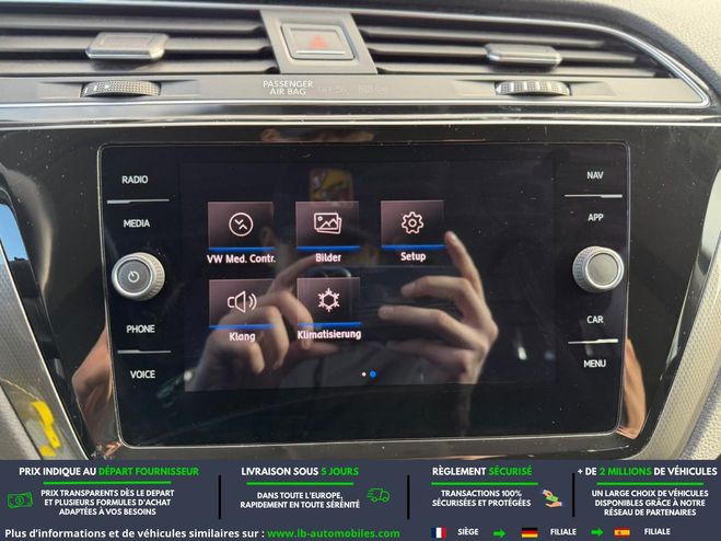 Volkswagen Touran 2.0TDI 150ch BVA Bleu M�tallique de 2019
