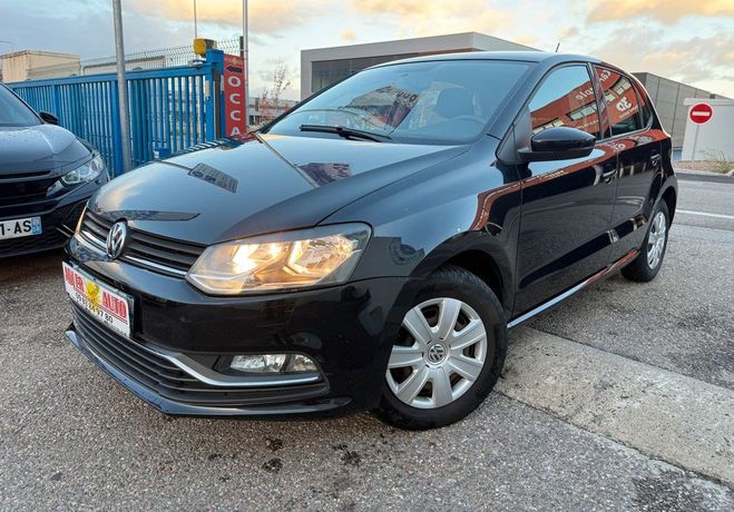 Volkswagen Polo V 1.2 TSI 90ch BlueMotion Confortline 1� Noir de 2015