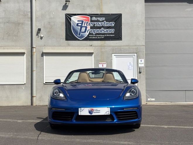Porsche 718 Boxster 2.0 300 PDK - Origine France - F Bleu rubi de 2017