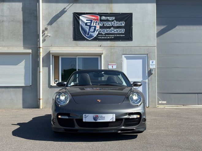 Porsche 911 997.1 Turbo Cabriolet Tiptronic - PCCB - Gris anthracite de 