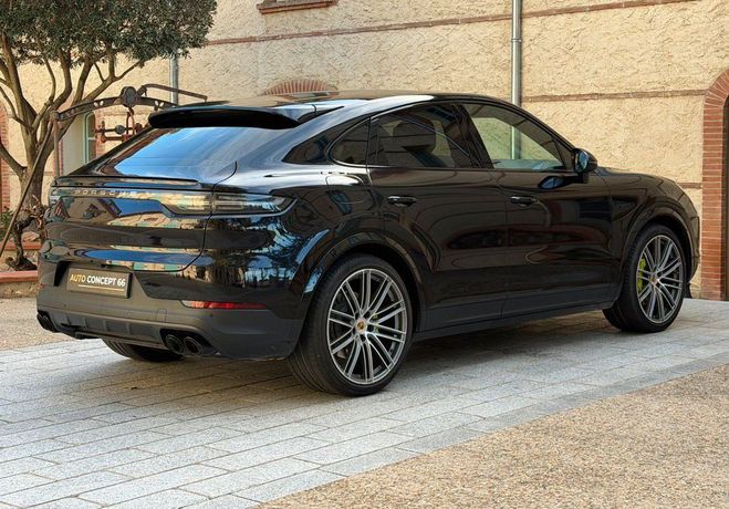 Porsche Cayenne COUP� E-HYBRID 3.0 V6 462 ch TIPTRONIC 8 Noir de 2019