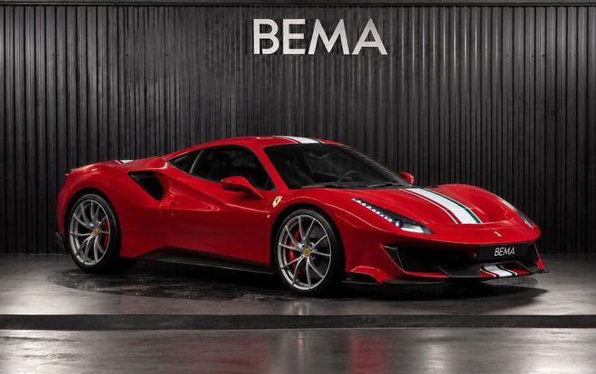 Ferrari 488 Pista V8 Biturbo 720ch Malus pay� Garant Rouge de 2020