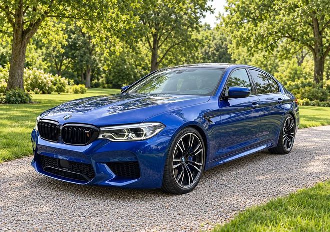 BMW M5 F90 4.4 V8 BITURBO 600 CH ? M xDRIVE FRO Bleu de 2018