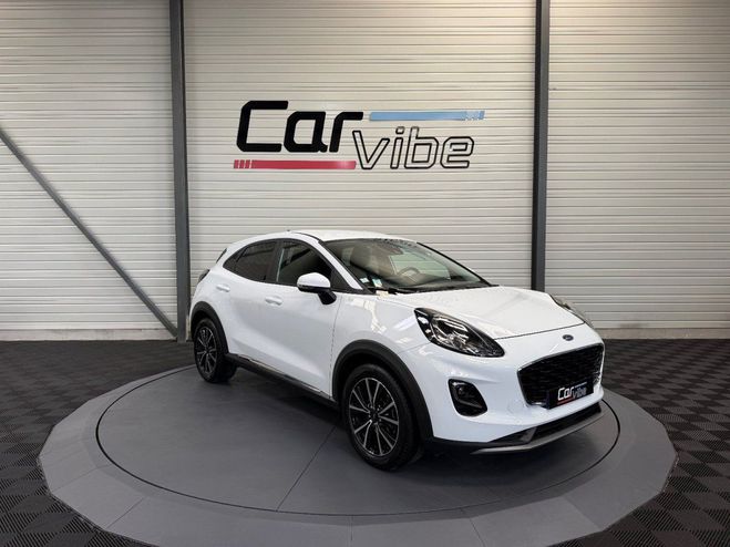 Ford Puma 1.0 Flexifuel 125 ch SS BVM6 Titanium De Blanc de 2022