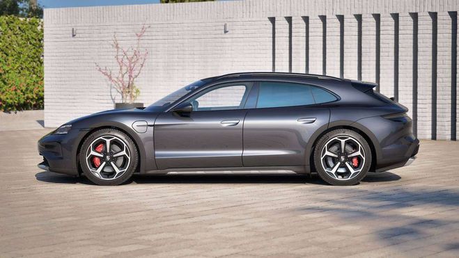 Porsche Taycan 4S Cross Turismo 105 kWh- PERF BATT -VOL Gris M�tallis� de 