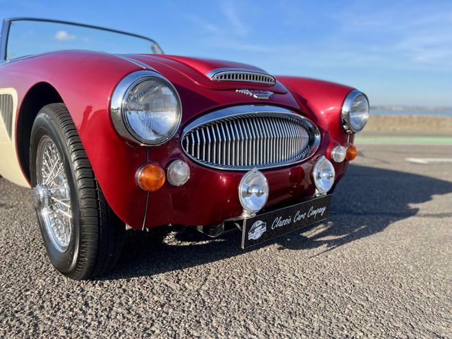 Austin healey 3000 BJ8 Rouge/cr�me de 1967