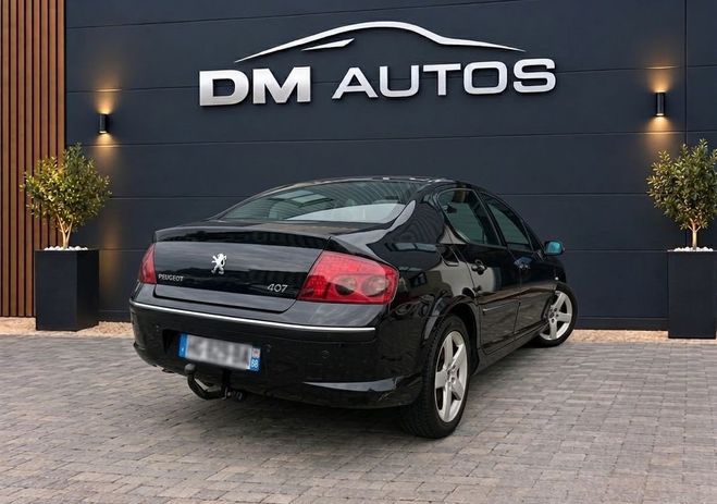 Peugeot 407 2.0 hdi 136 ch Noir de 2006