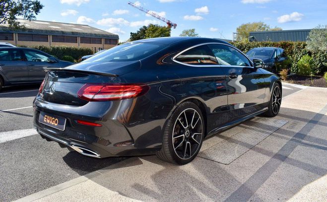 Mercedes Classe C Coupe Sport 2.0 220D 195ch AMG LINE 9G-T Blanc de 2018