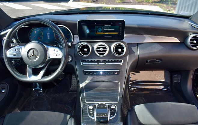 Mercedes Classe C Coupe Sport 2.0 220D 195ch AMG LINE 9G-T Blanc de 2018