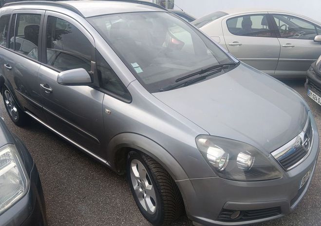 Opel Zafira Beau 1.6i pack 7 places 2006 tbe ct ok g Gris de 2005