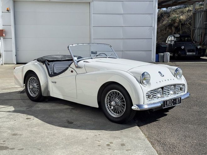 Triumph TR3 A Blanche de 1961