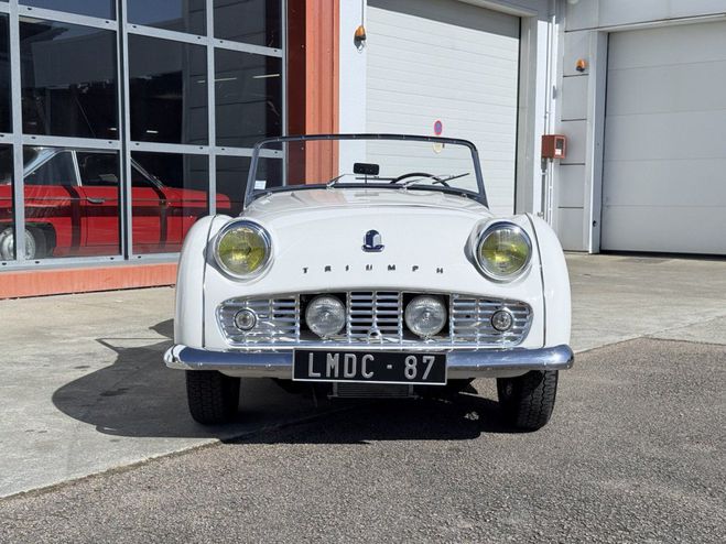 Triumph TR3 A Blanche de 1961