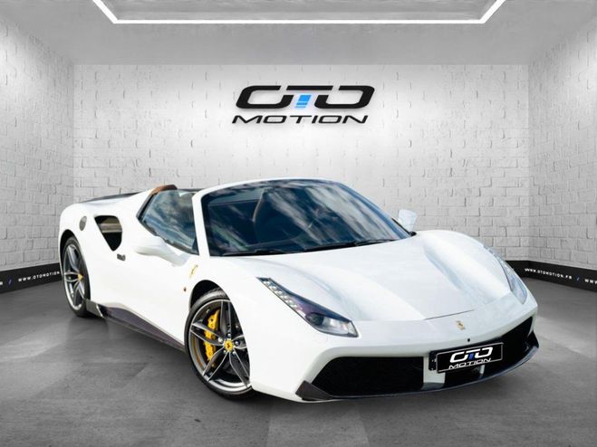 Ferrari 488 Spider 4.0 V8 670ch Blanc de 2018