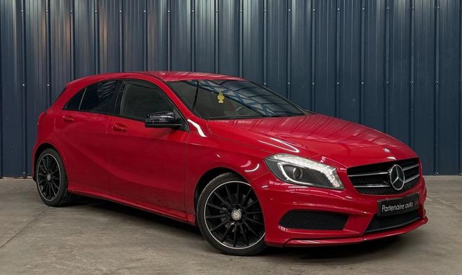Mercedes Classe A 1.6 180d 120 AMG line - Garantie 1 an -  Rouge de 2013