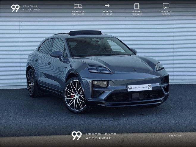 Porsche Macan ELECTRIQUE TURBO 639CH MATRIX LED TOIT O Slate Grey Neo de 2024